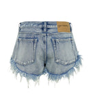 ONE TEASPOON Womens Salty Dukes Low Waist Denim Shorts - Blue, WOMENS SHORTS, OneTeaspoon, Elwood 101