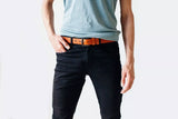 Status Anxiety MENS CITIZEN LEATHER BELT TAN M-L, , Elwood 101, Elwood 101