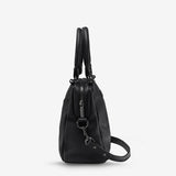 Status Anxiety WOMENS LAST MOUNTAINS LEATHER BAG BLACK, WOMENS BAGS & CLUTCHES, STATUS ANXIETY, Elwood 101