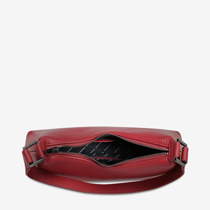 STATUS ANXIETY Womens Reverie Leather Bag Rouge, WOMENS BAGS & CLUTCHES, STATUS ANXIETY, Elwood 101
