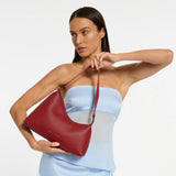 STATUS ANXIETY Womens Reverie Leather Bag Rouge