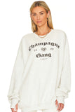 THE LAUNDRY ROOM Womens Champagne Gang Hideout Hooded Jumper - Pebble Heather, WOMENS HOODIES, THE LAUNDRY ROOM, Elwood 101