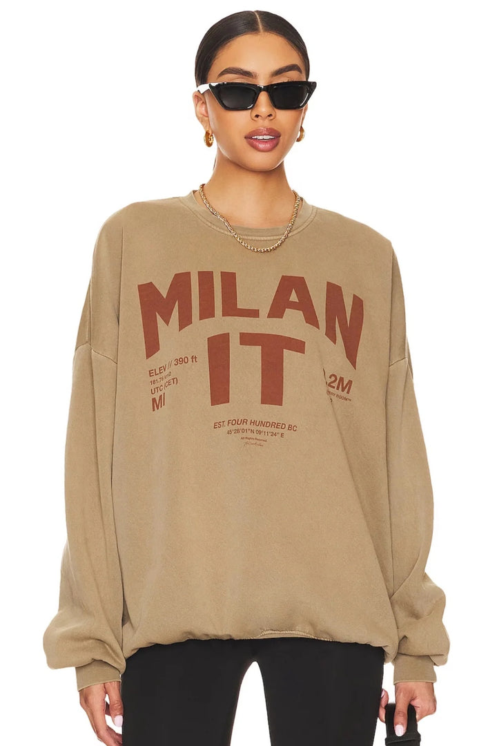 THE LAUNDRY ROOM Womens Welcome To Milan Jump Jumper - Camel Gold, WOMENS KNITS & SWEATERS, THE LAUNDRY ROOM, Elwood 101
