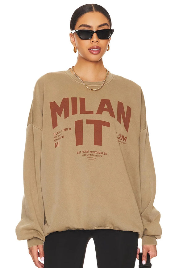 THE LAUNDRY ROOM Womens Welcome To Milan Jump Jumper - Camel Gold, WOMENS KNITS & SWEATERS, THE LAUNDRY ROOM, Elwood 101