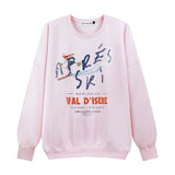 THE LAUNDRY ROOM Womens Apres Ski Savoie France Jump Jumper - Blush Pink, WOMENS KNITS & SWEATERS, THE LAUNDRY ROOM, Elwood 101