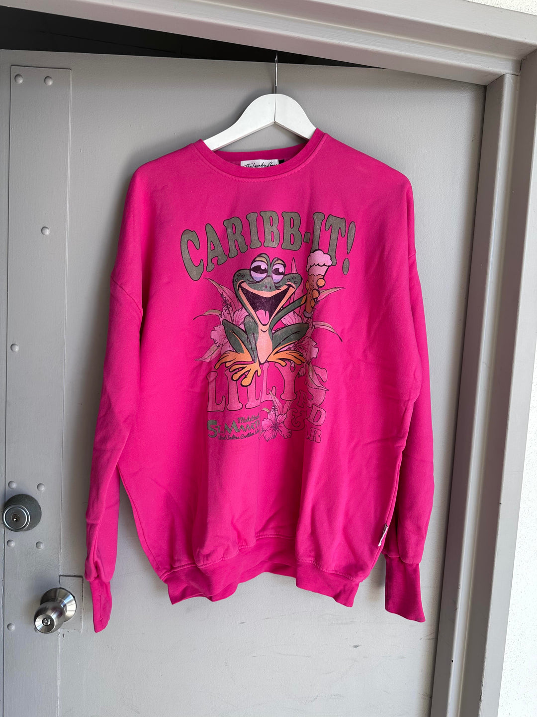 THE LAUNDRY ROOM Womens Caribbit Jump Jumper in Vintage Neon Pink