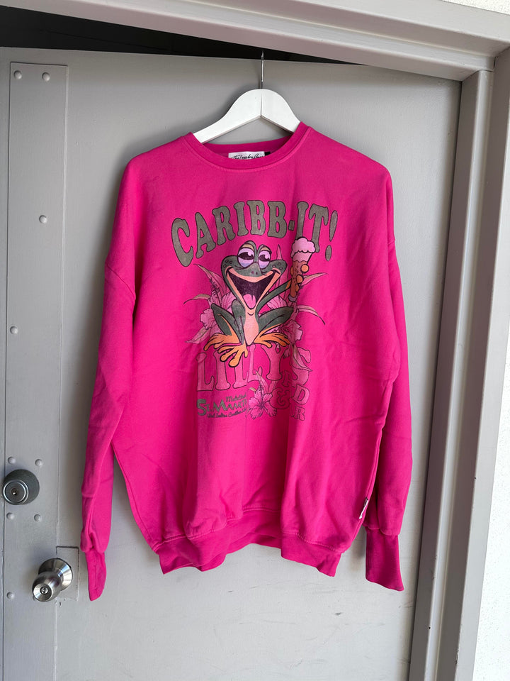 THE LAUNDRY ROOM Womens Caribbit Jump Jumper in Vintage Neon Pink