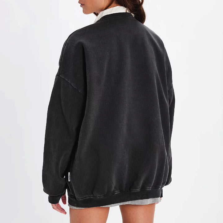 THE LAUNDRY ROOM Womens Rhinestone Star Jump Jumper - Black Snow, WOMENS KNITS & SWEATERS, THE LAUNDRY ROOM, Elwood 101