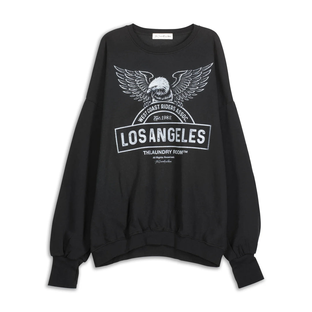 THE LAUNDRY ROOM Womens West Coast Riders Jump Jumper - Black, WOMENS KNITS & SWEATERS, THE LAUNDRY ROOM, Elwood 101
