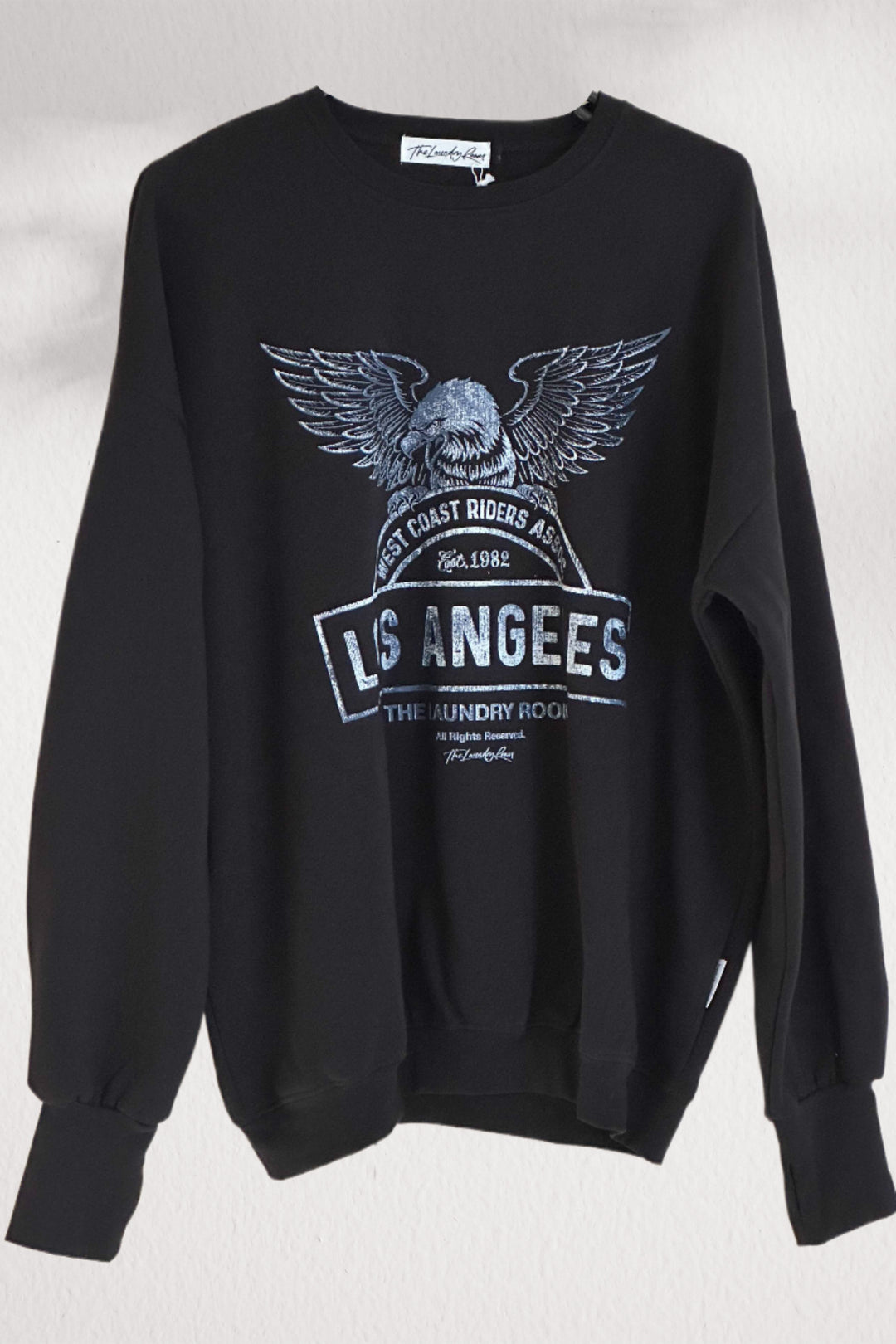 THE LAUNDRY ROOM Womens West Coast Riders Jump Jumper - Black, WOMENS KNITS & SWEATERS, THE LAUNDRY ROOM, Elwood 101