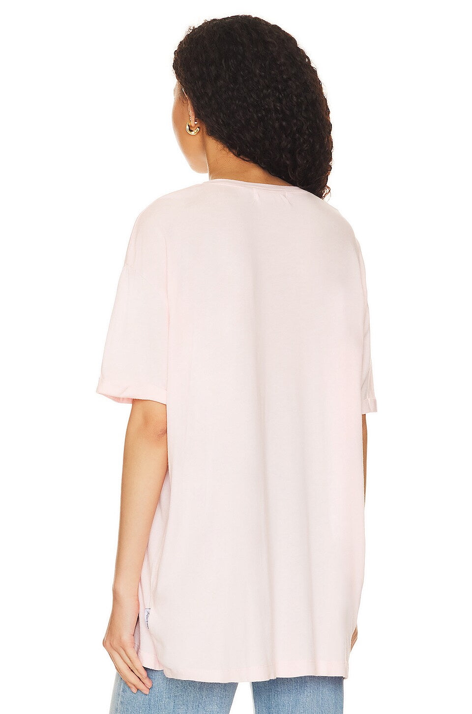 THE LAUNDRY ROOM Womens Wine Down Oversized Tee in Blush Pink, , THE LAUNDRY ROOM, Elwood 101
