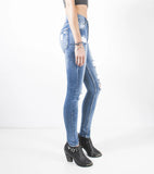 ZIGGY DENIM Womens Sticks n Bones High Skinny Jeans - Vintage Trash, WOMENS DENIM, ZIGGY, Elwood 101