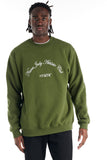 nANA jUDY Mens La Brea Crew Neck Jumper - Khaki, MENS KNITS & SWEATERS, NANA JUDY, Elwood 101