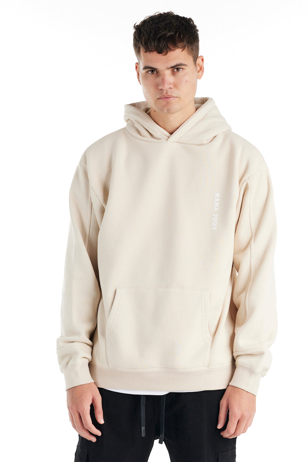 nANA jUDY Mens Airlie Hood- Bone, MENS HOODIES, NANA JUDY, Elwood 101