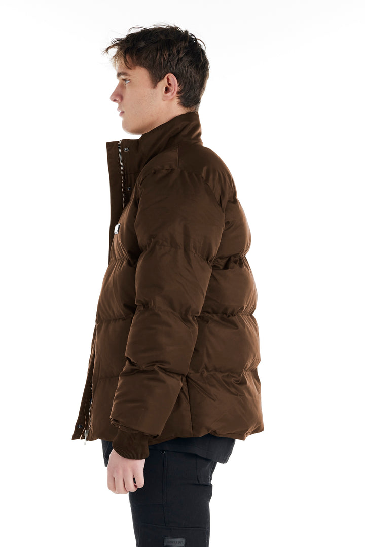 nANA jUDY Mens Monet Puffer Jacket - Brown, MENS JACKETS, NANA JUDY, Elwood 101