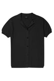 nANA jUDY Mens Morrison Knit Short Sleeve Shirt - Black, MENS SHIRTS, NANA JUDY, Elwood 101