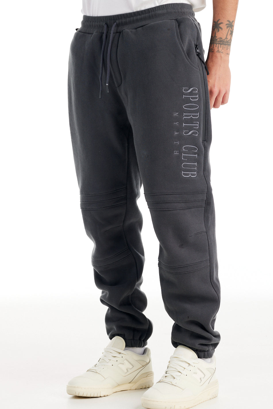 nANA jUDY Mens Sports Club Trackpant Charcoal Elwood 101