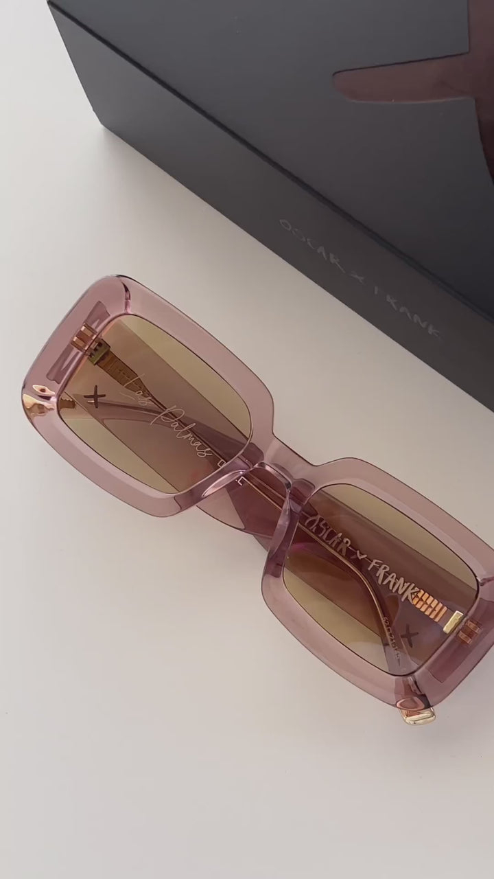 OSCAR & FRANK Las Palmas Sunglasses - Cola/Cola