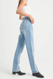 ROLLAS  Womens Classic Straight Jeans 90's Blue, WOMENS DENIM, ROLLAS, Elwood 101