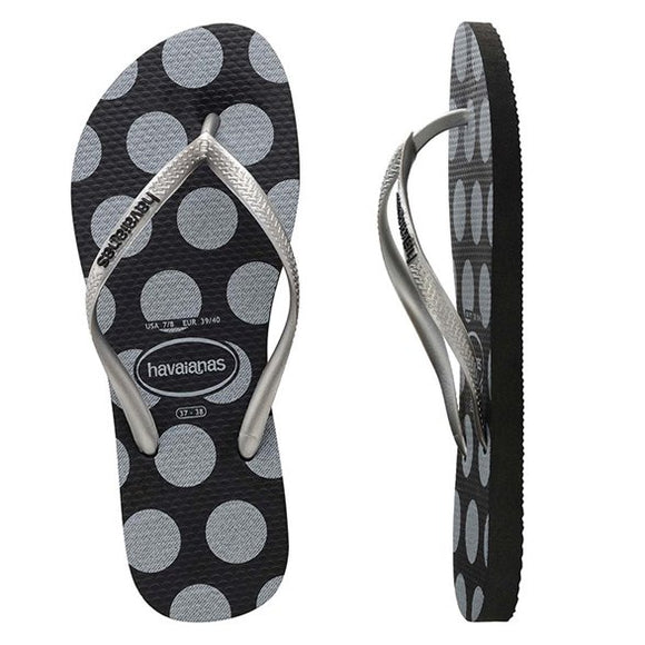 Havaianas SLIM RETRO BLACK FEMALE, WOMENS HAVAIANAS, HAVAIANAS, Elwood 101