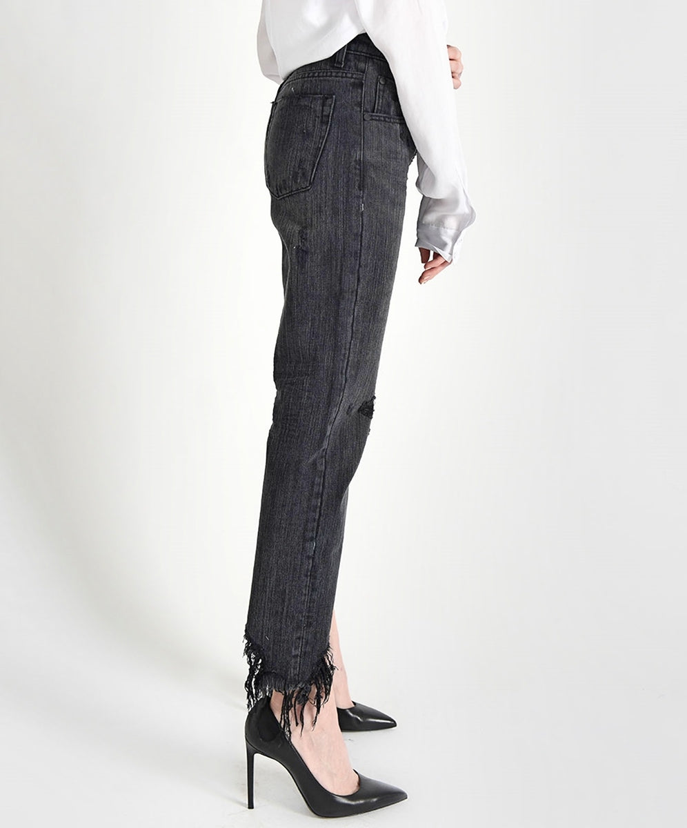 OneTeaspoon WOMENS VOLCANIC AWESOME BAGGIES HIGH WAIST STRAIGHT LEG JEANS, WOMENS DENIM, OneTeaspoon, Elwood 101