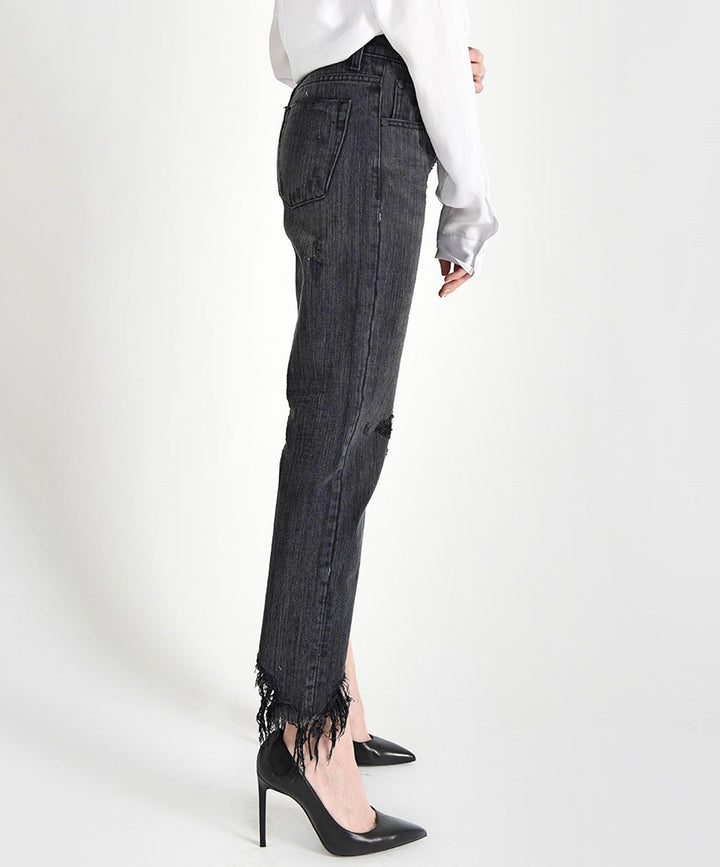 OneTeaspoon WOMENS VOLCANIC AWESOME BAGGIES HIGH WAIST STRAIGHT LEG JEANS, WOMENS DENIM, OneTeaspoon, Elwood 101