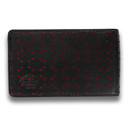 Orchill MIKROS WALLET BLACK / RED PEBBLE, MENS WALLETS, ORCHILL, Elwood 101