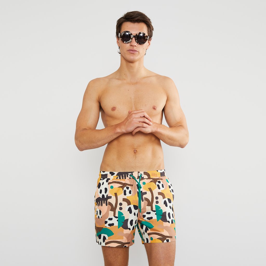 Skwosh Club MENS JUNGLE BOOGIE SWIM SHORTS, MENS SHORTS, SKWOSH CLUB, Elwood 101
