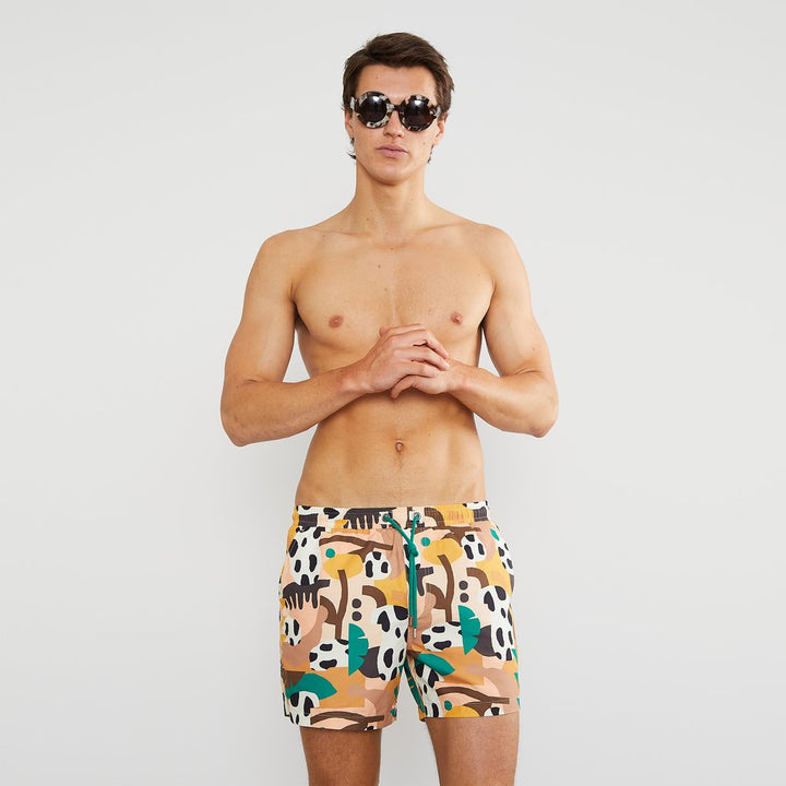 Skwosh Club MENS JUNGLE BOOGIE SWIM SHORTS, MENS SHORTS, SKWOSH CLUB, Elwood 101