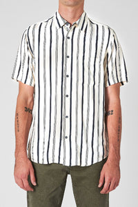 Neuw MENS SURRY SHORT SLEEVE SHIRT WHITE, MENS SHIRTS, NEUW, Elwood 101