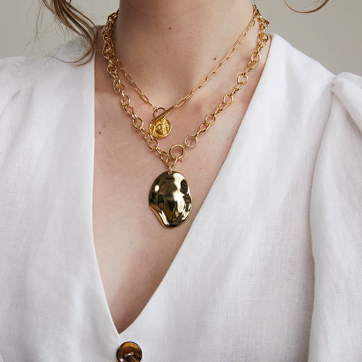 Jolie & Deen WOMENS ANITA NECKLACE - GOLD...FREE POSTAGE Details Below, WOMENS JEWELLERY, JOLIE & DEEN, Elwood 101
