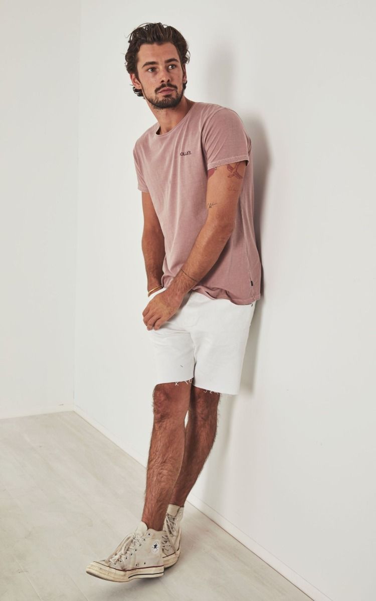 Rollas MENS RELAXO SHORT - GREAT WHITE, MENS SHORTS, ROLLAS, Elwood 101