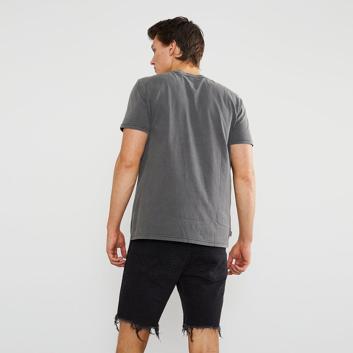 Skwosh Club MENS GOING TROPPO TEE - CHARCOAL, MENS TEE SHIRTS, SKWOSH CLUB, Elwood 101