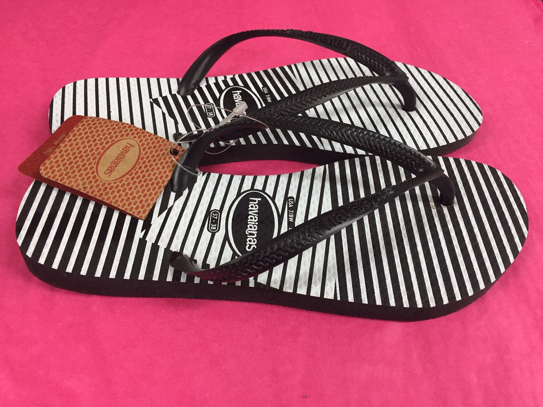 Havaianas SLIM GRAPHIC BLACK/BLACK FEMALE, WOMENS HAVAIANAS, HAVAIANAS, Elwood 101
