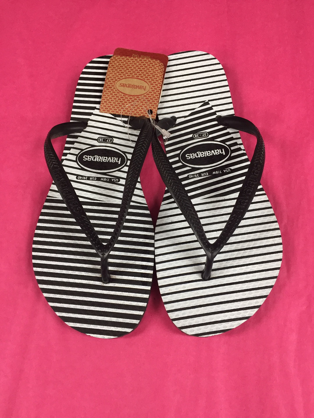 Havaianas SLIM GRAPHIC BLACK/BLACK FEMALE, WOMENS HAVAIANAS, HAVAIANAS, Elwood 101
