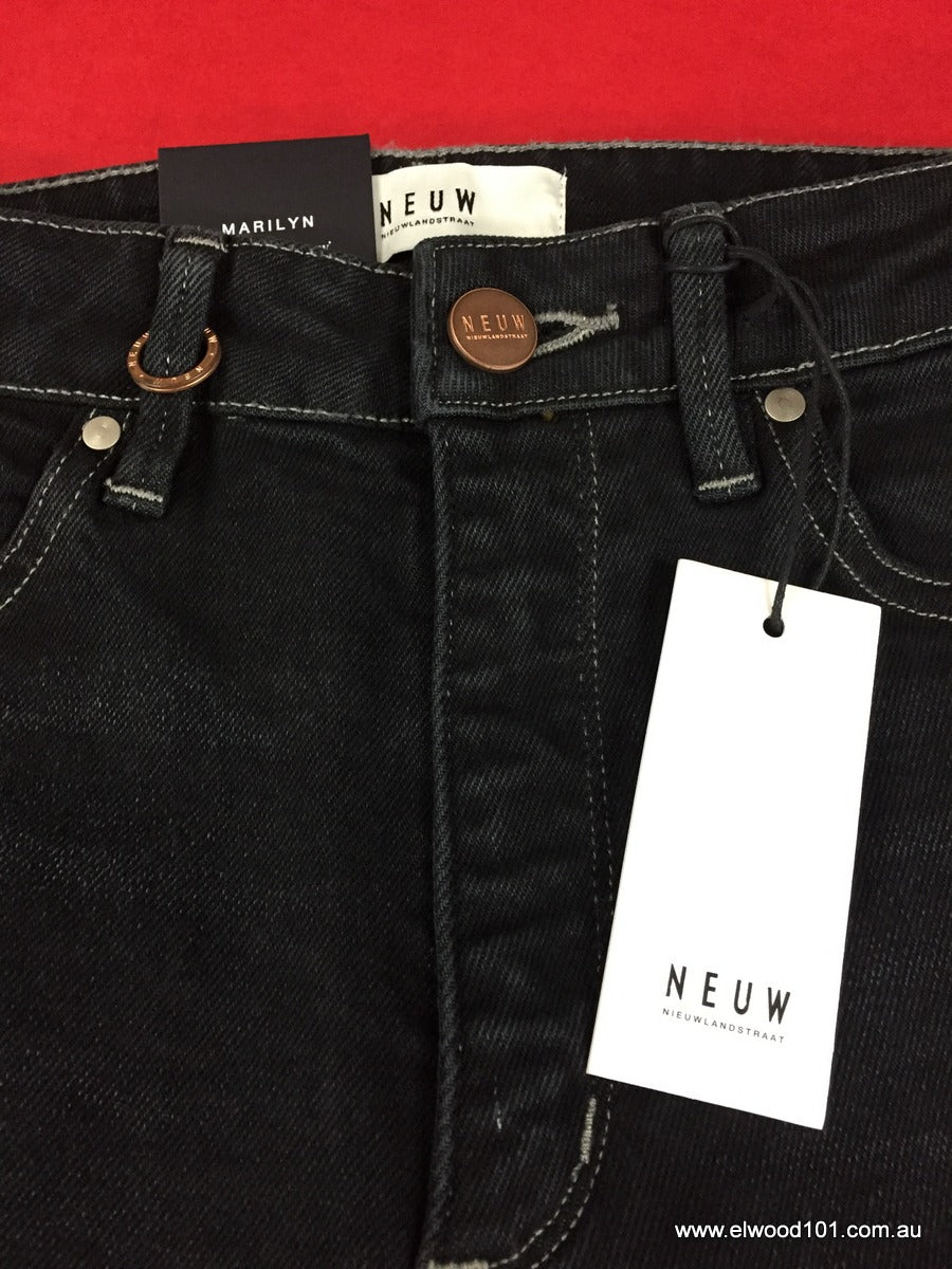 Neuw WOMENS MARILYN SKINNY HIGH RISE JEANS - MYSTERY, WOMENS DENIM, NEUW, Elwood 101