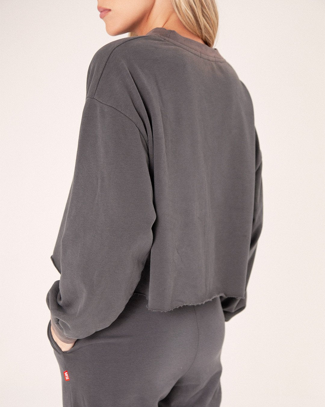 Bayse Brand WOMENS LOUNGE SWEATER - VINTAGE CHARCOAL, WOMENS KNITS & SWEATERS, BAYSE BRAND, Elwood 101