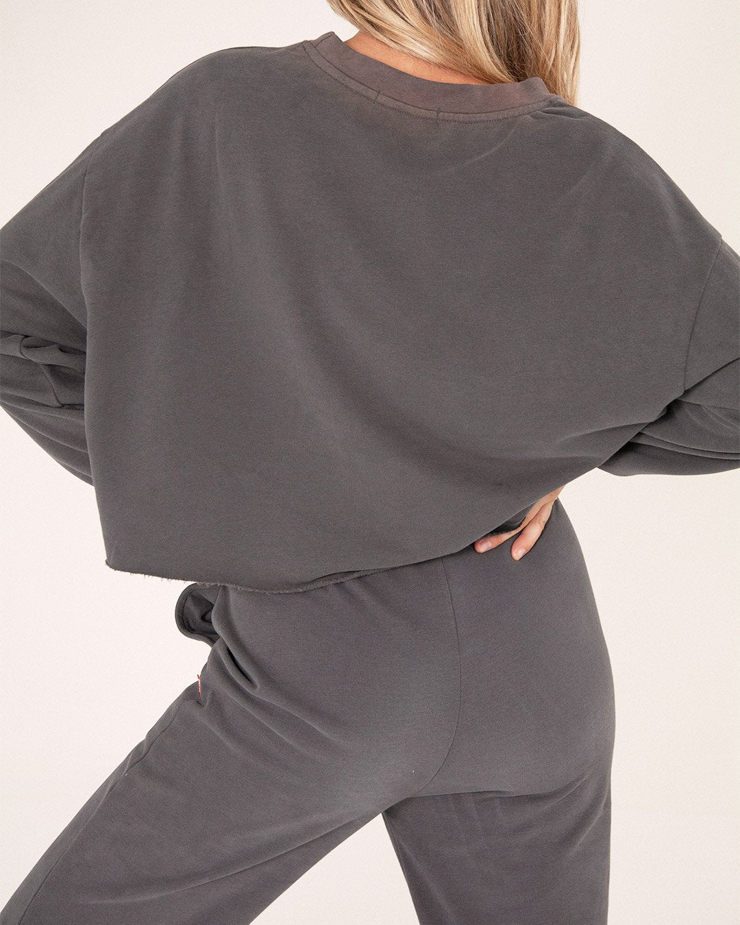 Bayse Brand WOMENS LOUNGE SWEATER - VINTAGE CHARCOAL, WOMENS KNITS & SWEATERS, BAYSE BRAND, Elwood 101