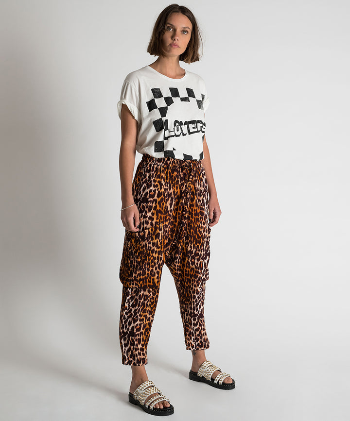 OneTeaspoon WOMENS POLYNESIAN ANIMAL HAREM PANT - ANIMAL PRINT, WOMENS PANTS & LEGGINGS, OneTeaspoon, Elwood 101