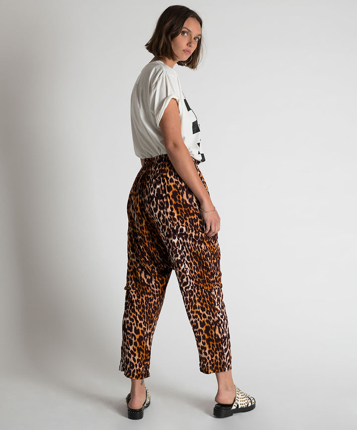 OneTeaspoon WOMENS POLYNESIAN ANIMAL HAREM PANT - ANIMAL PRINT, WOMENS PANTS & LEGGINGS, OneTeaspoon, Elwood 101