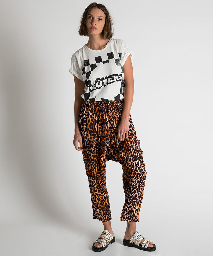 OneTeaspoon WOMENS POLYNESIAN ANIMAL HAREM PANT - ANIMAL PRINT, WOMENS PANTS & LEGGINGS, OneTeaspoon, Elwood 101