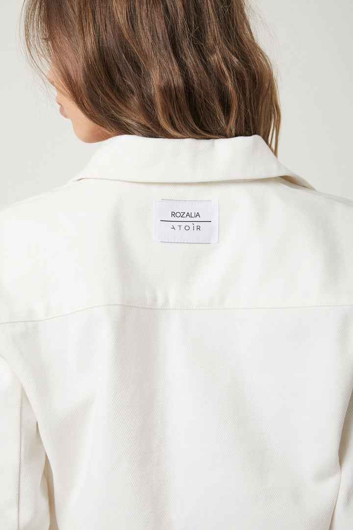 Rozalia Russian x Atoir WOMENS THE TOP - WHITE, WOMENS TOPS & SHIRTS, APPAREL BY ROZALIA, Elwood 101