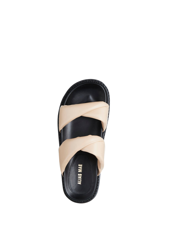 Alias Mae WOMENS PARIS LEATHER SANDAL - NATURAL KID LEATHER, WOMENS SHOES, ALIAS MAE, Elwood 101