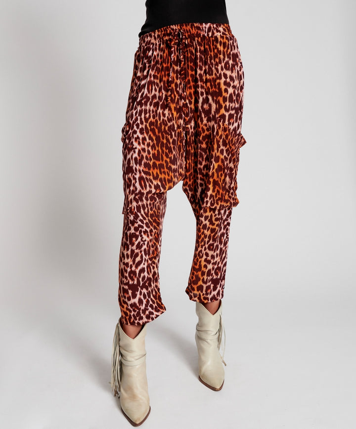 OneTeaspoon WOMENS POLYNESIAN ANIMAL HAREM PANT - ANIMAL PRINT, WOMENS PANTS & LEGGINGS, OneTeaspoon, Elwood 101