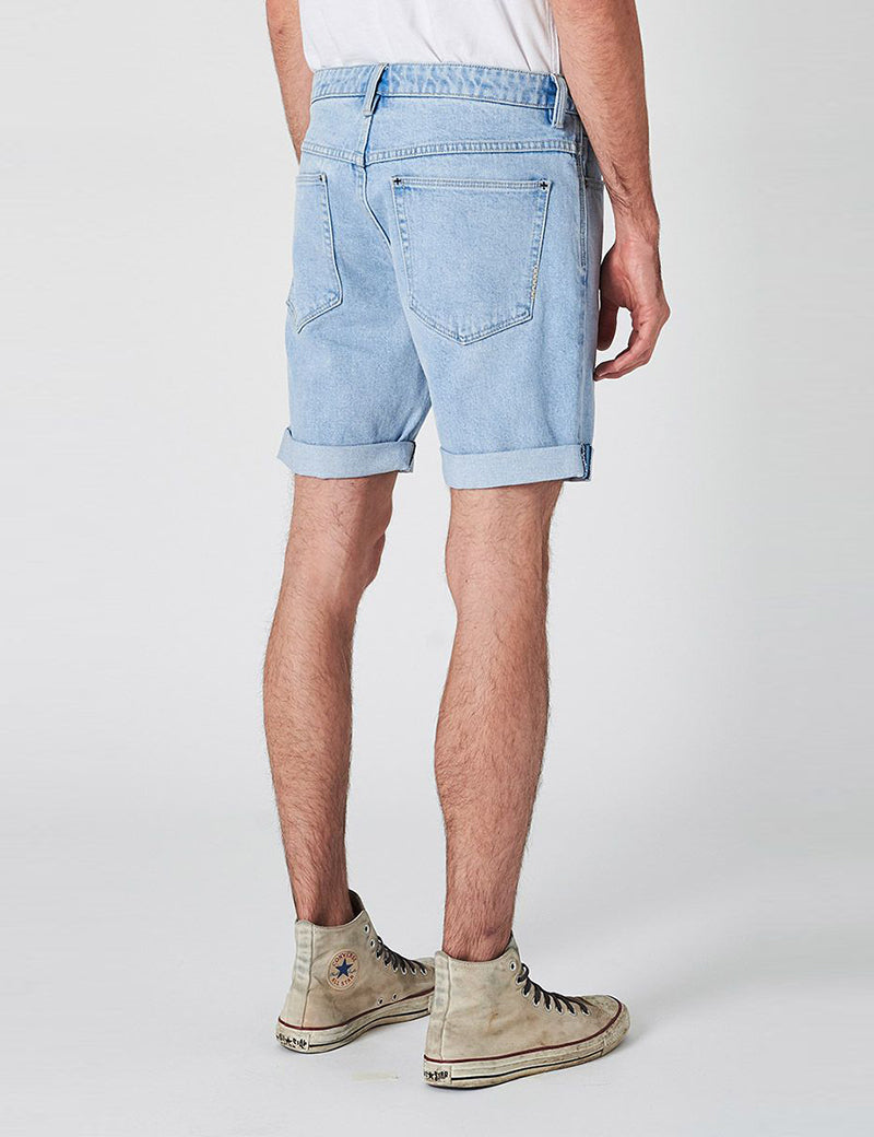 Neuw MENS RAY TAPERED DENIM SHORTS - ZERO BREAKER BLUE, MENS SHORTS, NEUW, Elwood 101