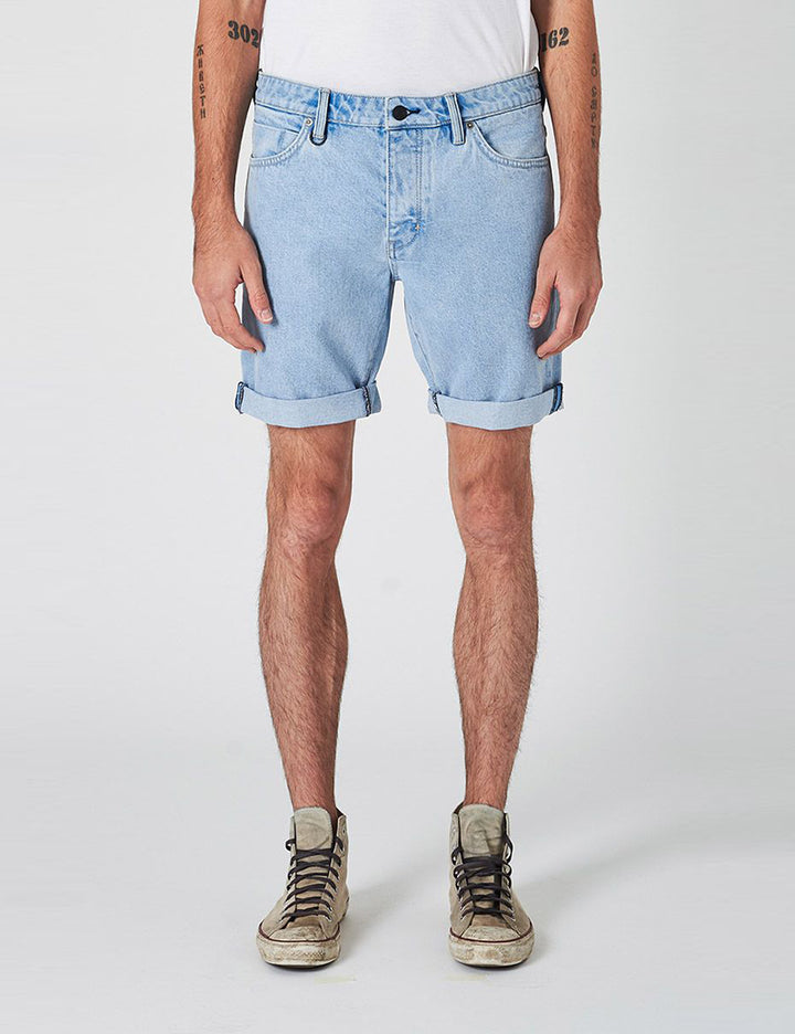 Neuw MENS RAY TAPERED DENIM SHORTS - ZERO BREAKER BLUE, MENS SHORTS, NEUW, Elwood 101