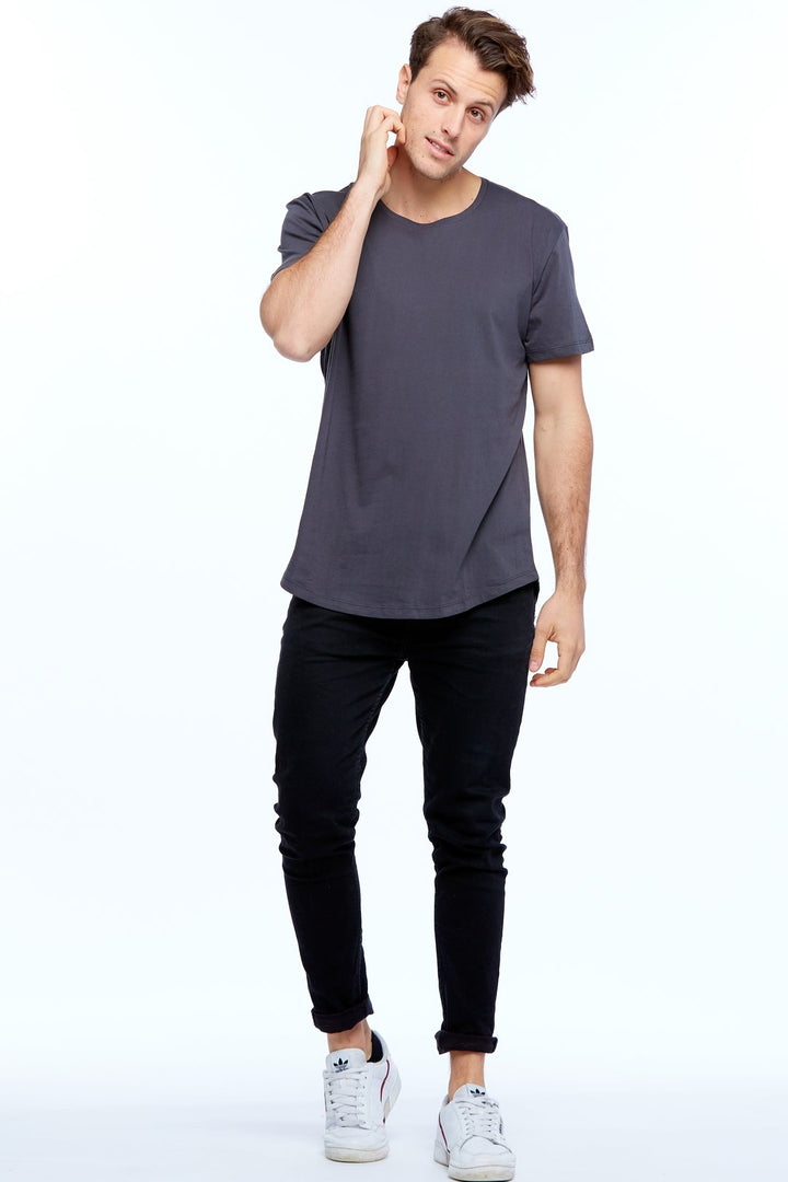 Casa Amuk MENS CLASSIC TEE - ASPHALT, MENS TEE SHIRTS, CASA AMUK, Elwood 101