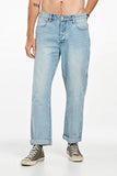 Wrangler Mens Slacker  Relaxed Jean -  Acid Crusher Blue, MENS DENIM, WRANGLER, Elwood 101