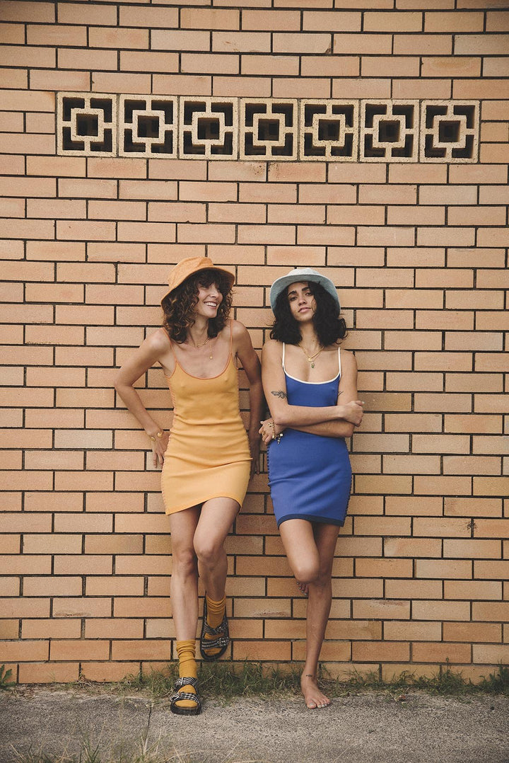 Fallen Broken Street THE SATURDAY BUCKET HAT - TANGERINE, UNISEX HATS, FALLEN BROKEN STREET, Elwood 101
