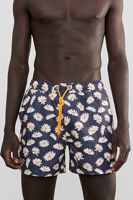 Skwosh Club MENS DAISY BABY SWIM SHORTS - DAISY PRINT, MENS SHORTS, SKWOSH CLUB, Elwood 101